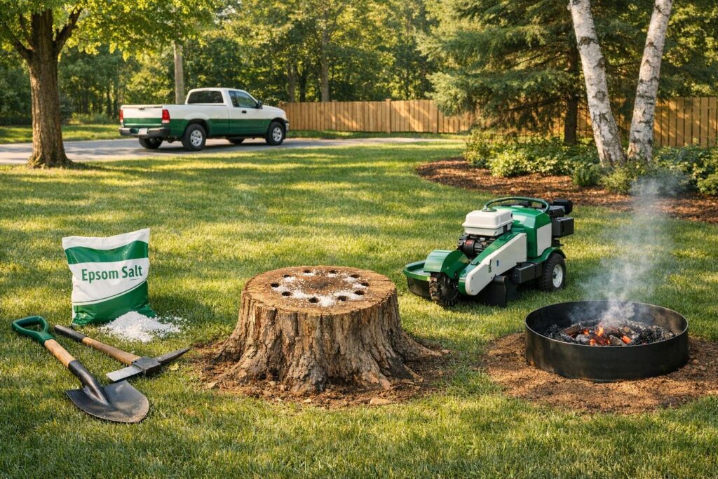 How to Remove a Tree Stump: 5 Proven Methods - Viking Tree & Stump